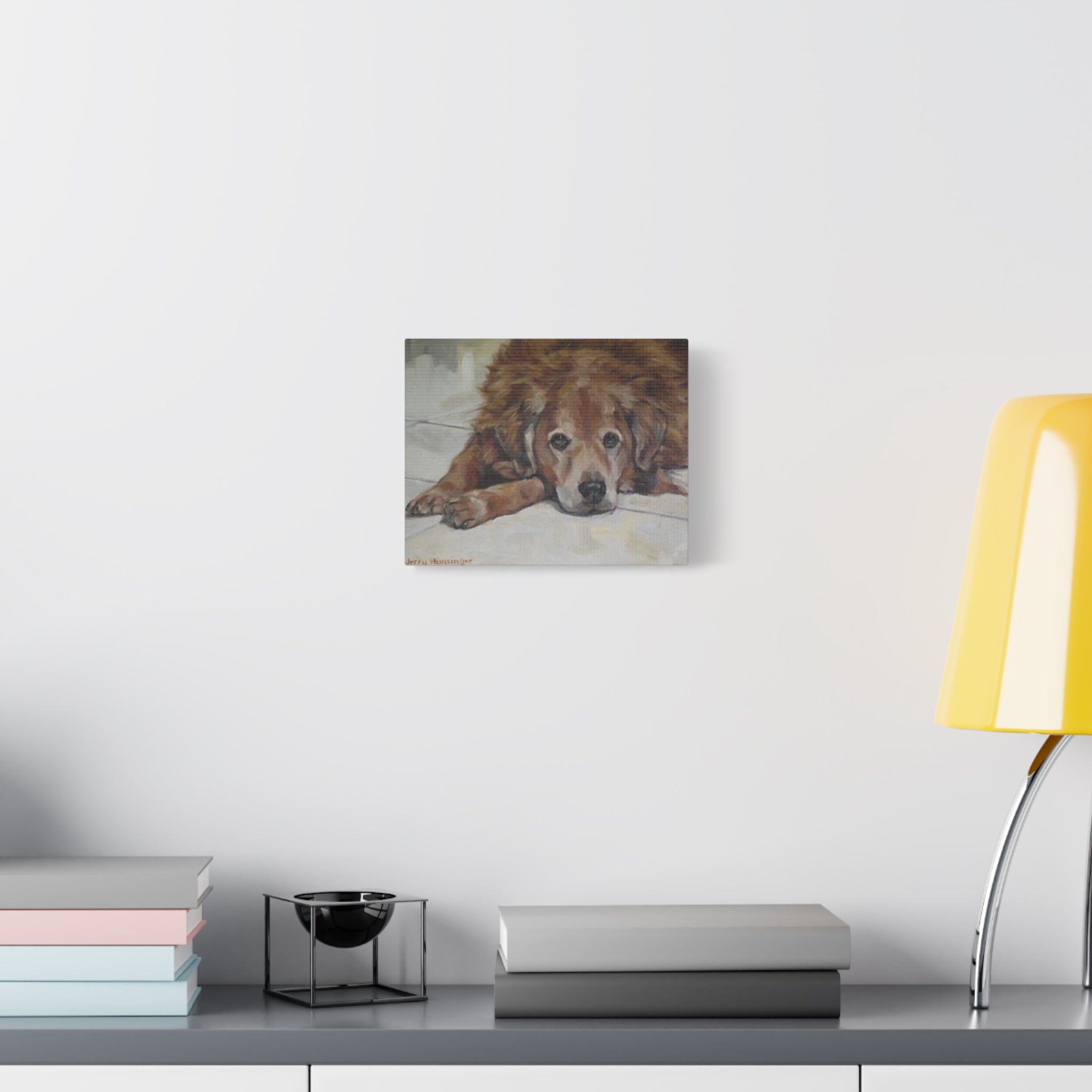 "Matilda"  Golden Retriever Portrait Canvas - Matte Stretched Wall Art
