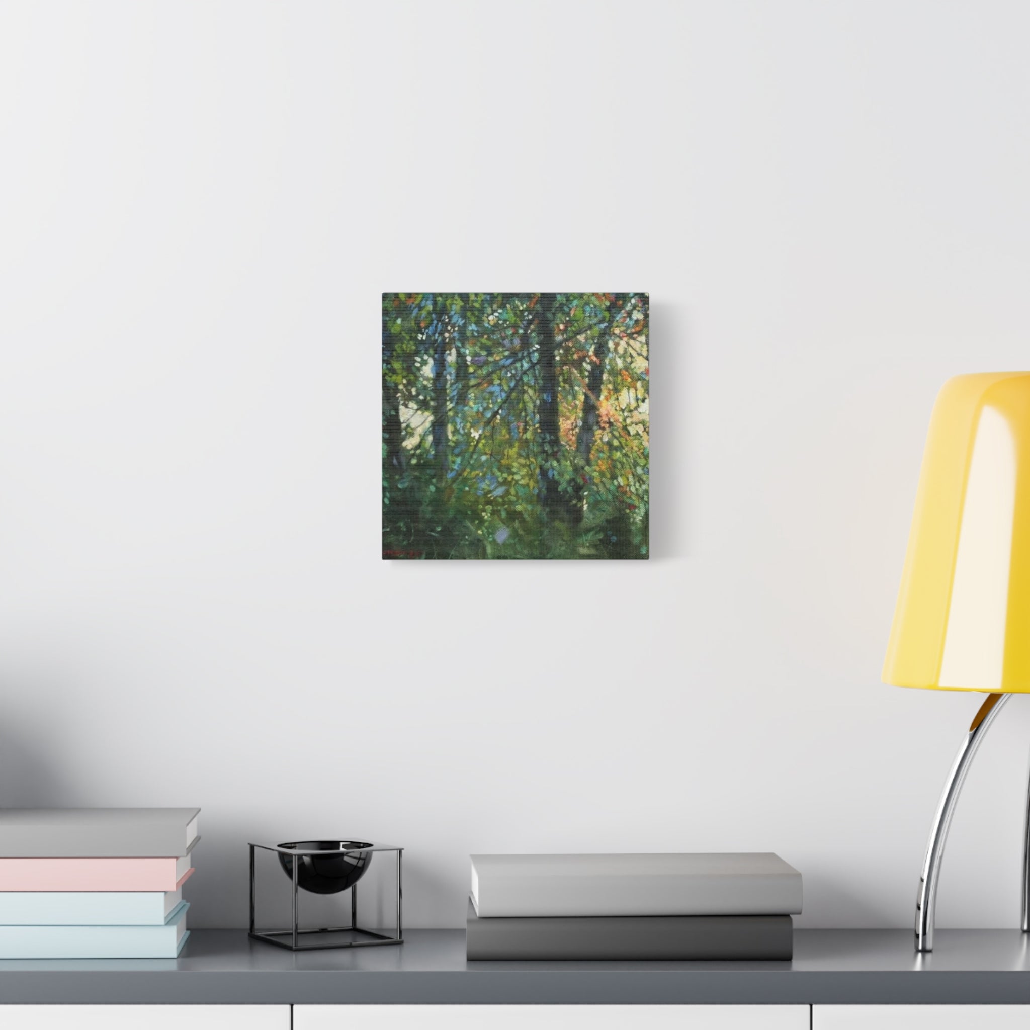 "In His Midst"   Forest Light Matte Canvas Wall Art — Stretched 1.25"