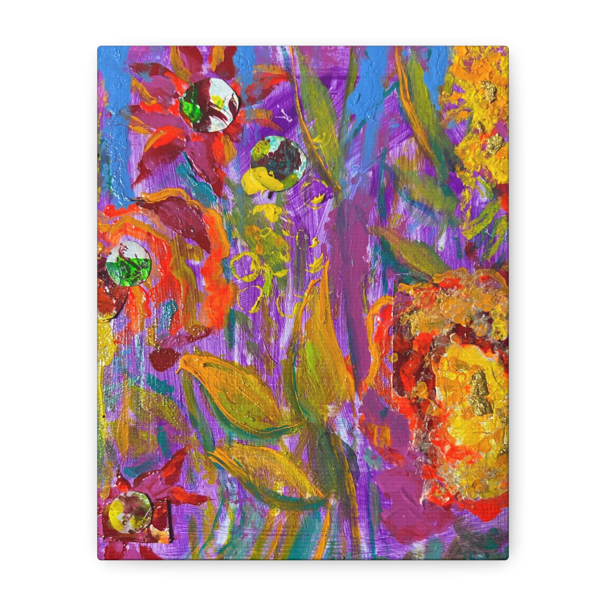 "Neon Floral Series 4"