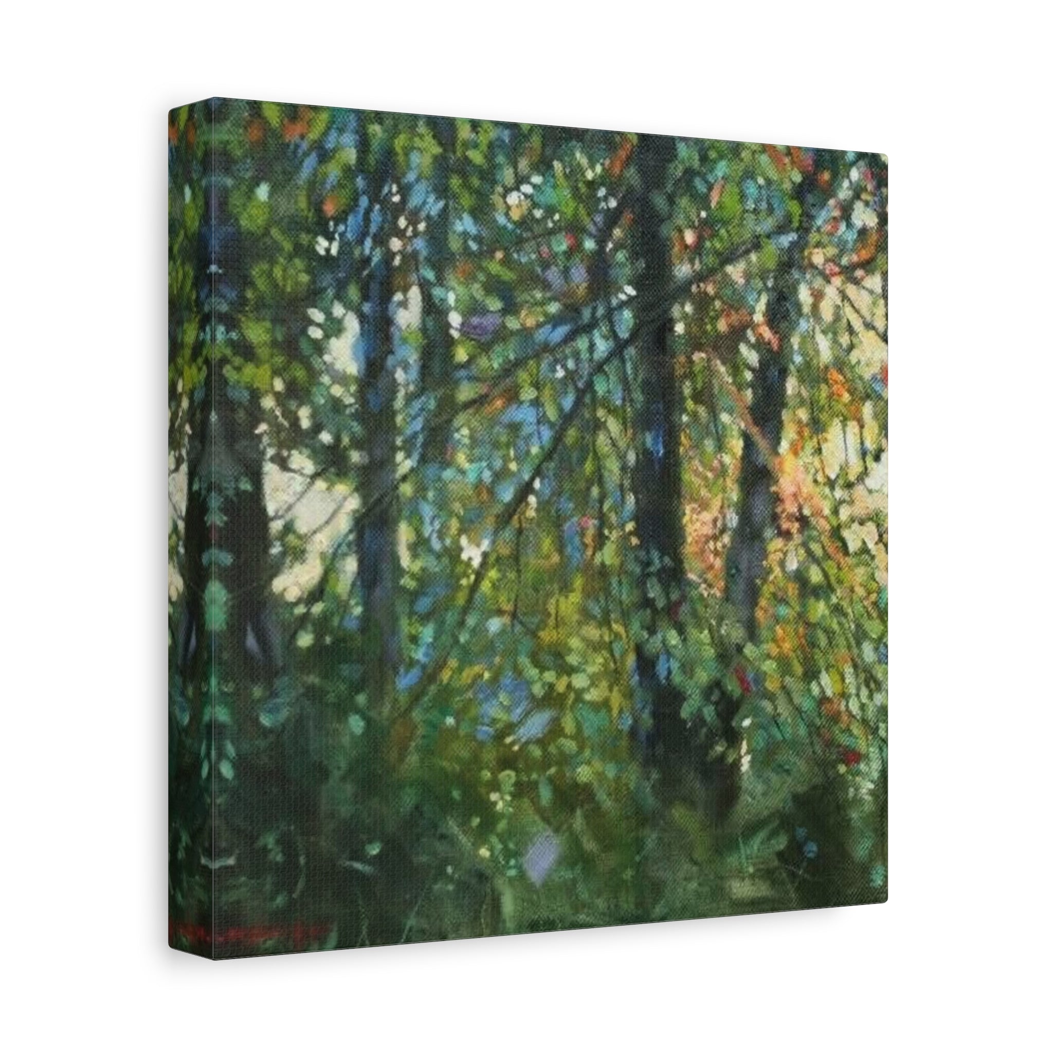 "In His Midst"   Forest Light Matte Canvas Wall Art — Stretched 1.25"