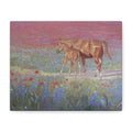 "Red Horses and Blue Bonnets"